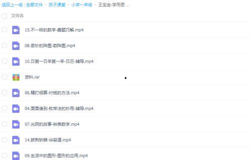数学课程视频,探索数学之美