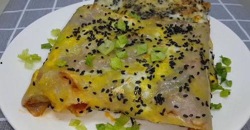 煎饼怎么做视频,家常美味，一学就会