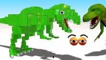 恐龙积木视频,探索远古生物的奇幻世界