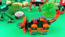恐龙积木视频,探索远古生物的奇幻世界
