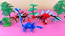 恐龙积木视频,探索远古生物的奇幻世界