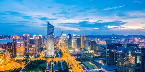 中国城市视频,光影交织下的都市画卷