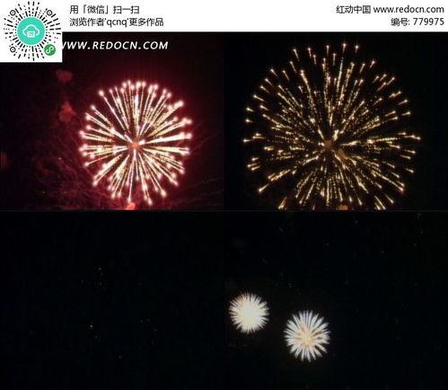 烟花高清视频素材,高清视觉盛宴背后的故事
