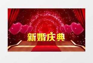 婚礼背景视频,浪漫瞬间，视频回顾