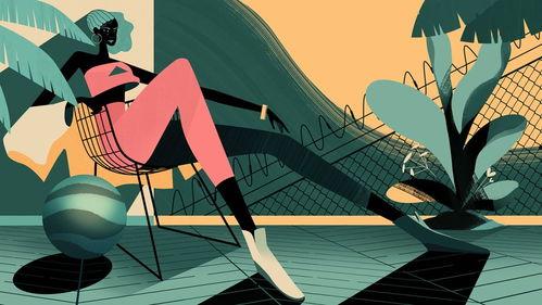 插画视频,色彩与故事的视觉交响