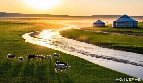 蒙古草原视频,广袤天地间的自然画卷