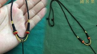 项链绳编织视频,轻松学会编织时尚项链绳