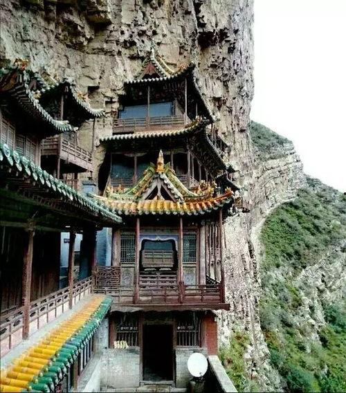 悬空寺视频,空中仙境的神秘魅力