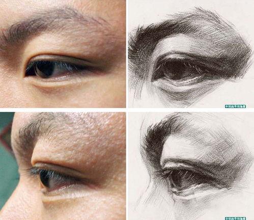 素描眼睛视频,跟随视频学习绘制传神眼神